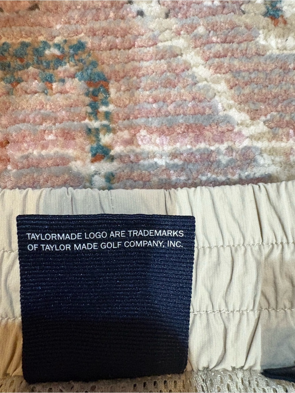 Rare Kith TaylorMade Beige Drawstring Joggers - Picture 6 of 10